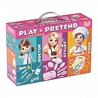 Детский игровой подарочный набор 3 в 1 "Play&pretend" 2277TXK врач, стилист, повар