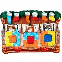Wooden Animals in a Crib Sorter PSD302 (PSD302)