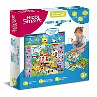 Electronic logic game "World Quiz" Kiddi Smart 157-A-0022-UA, with light and sound