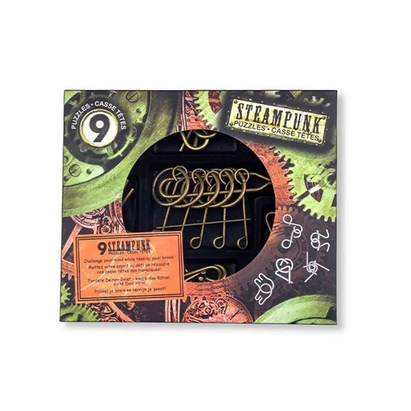 Головоломки набір 9 Steampunk Puzzles | Brown set 473206