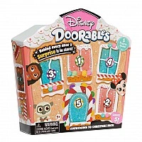 Ігровий набір "Великий святковий будиночок" Disney Doorables 44637, 5 фігурок