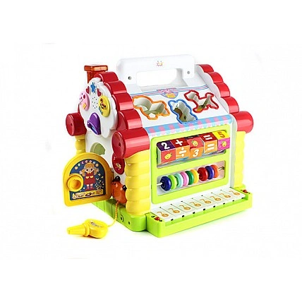 Освітня гра для сортування «Теремок» Лімузин Іграшка 9196 Разаночсвітний