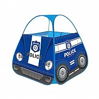 Children's tent "Pyramid-Police" MR 1116(Blue) size 99x80x80 cm