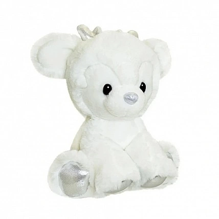 Дитяча м'яка іграшка «Олень» Aurora 220492C біла, 20 см