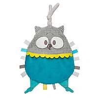 Soft toy "Owl" Pastel Friends Canpol babies 68/067_tur with rustling elements