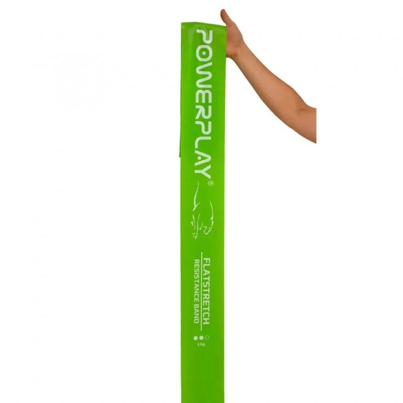 PowerPlay PP_4112_Green_Medium зелена розширювальна стрічка, 9 кг PowerPlay PP_4112_Green_Medium зелена розширювальна стрічка, 9 кг