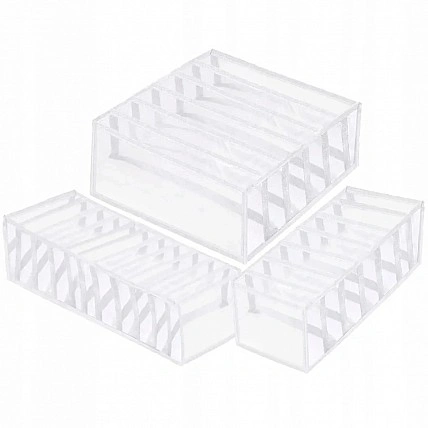 Набір органайзерів для зберігання прання Springos HA3114 білий