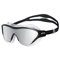 THE ONE MASK MIRROR" Arena 004308-101 Black, Silver, OSFM Goggles