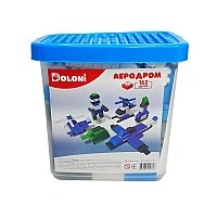 Aerodrome Constructor 013888/09 in a plastic box, 162 parts