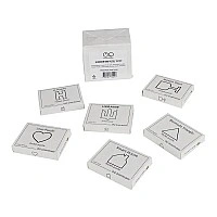 Wooden mini puzzle set "Wooden mini puzzle set #2" set2en 6 pieces