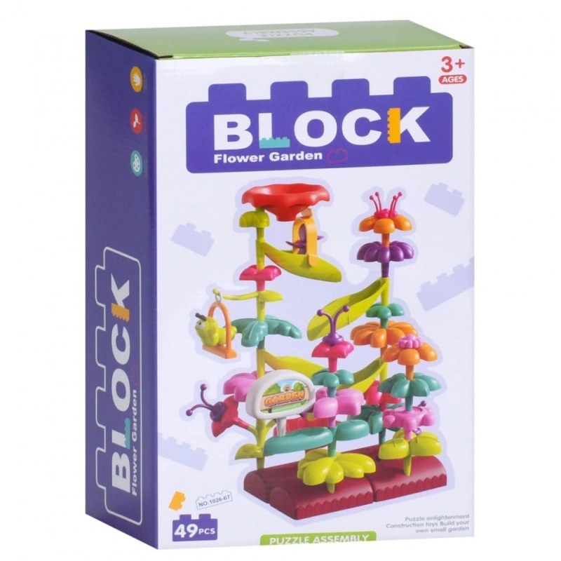 Дитячий ігровий конструктор "Block" 1026-67, 49 деталей Дитячий ігровий конструктор "Block" 1026-67, 49 деталей