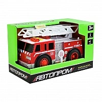 Children's car model "Fire Service" 7992, 19 cm, with sound and light effects