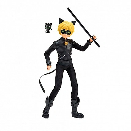 Лялька-хлопчик "Супер-Кіт" Miraculous 50002, 27 см, серія "Леді Баг та Супер-Кіт" S2