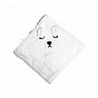 Дитячий рушник з капюшоном MGZ-0640(White) розмір 80х80 см