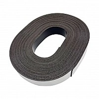 Magnetic vinyl with adhesive layer MVK 25x1.5 size 25x1.5 mm, 10.5 meters