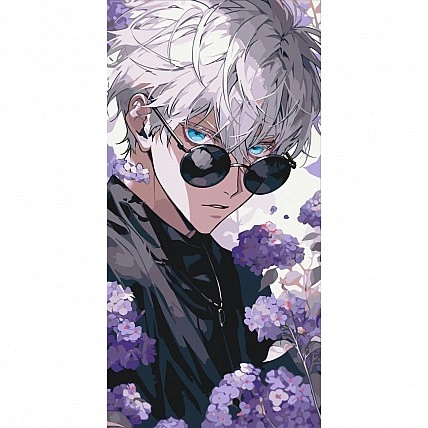 Картина за номерами «Годжо Сатору» 16101-AC 40x80 см