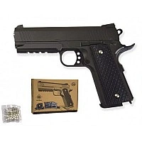 Galaxy G25 black metal "Colt 1911 Rail" Colt 1911 Galaxy G25 Strikeball Pistol