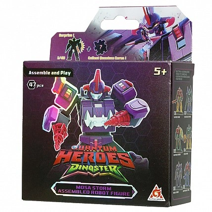 Дитячий набір для створення роботів «Mosa Storm» Dinoster EU580881A-5, 45 частин