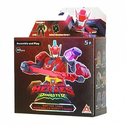 Конструктор дитячих роботів «Раптор Трон» Діностер EU580881A-1, 45 частин