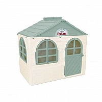 Children's Playhouse with Curtains 02550/12 plastic