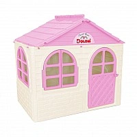 Children's Playhouse with Curtains 02550/14 plastic