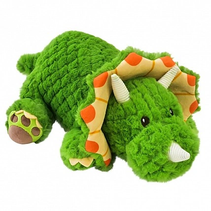 Дитяча плюшева іграшка «Dinosaur Triceratops» K15204 розмір 37 см