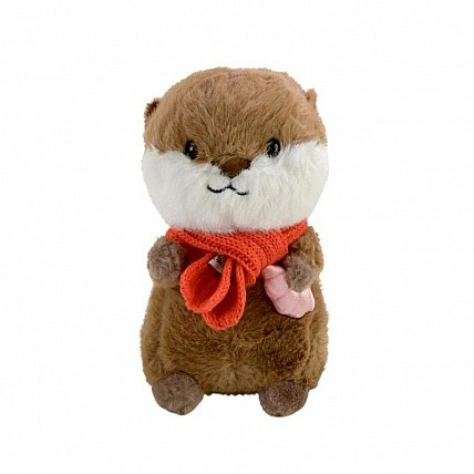 Дитяча м'яка іграшка «Otter» C8502 з панциром, розмір 28 см