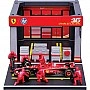 Game Set Formula One "Pit Pass Ferrari SF-24" Bburago 18-36862 (#16)