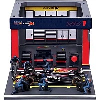 Formula One Game Pack "Pit Pass Oracle red bull racing" Bburago 18-38453 (#1)
