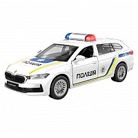 Children's car model "Skoda superb police" TechnoDrive 250947 scale 1:43