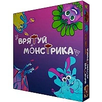 Board game "Save the Monster" Bombat 0045 game board, tokens