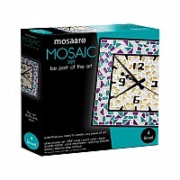 Glass mosaic craft kit "Clock" MA4002, level 4
