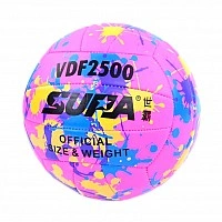 Volleyball MS 3885(Pink) diameter 21.3 cm, PVC, 260-280 grams