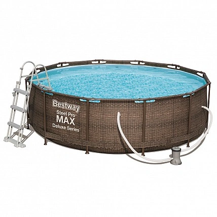 Фільтруючий насос Frame Pool 56709, драбина, у коробці