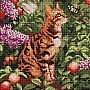 Діамантова мозаїка "Бенгальський кіт" ©art_selena_ua AMO20079, 40х40 см