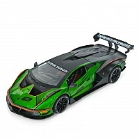 Детская инерционная машинка AP-2036(Green) двери открываются, свет и звук, 1:24, 23 см
