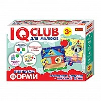 Учебные пазлы Изучаем формы.IQ-club для малышей 13203007, 6 карт в наборе