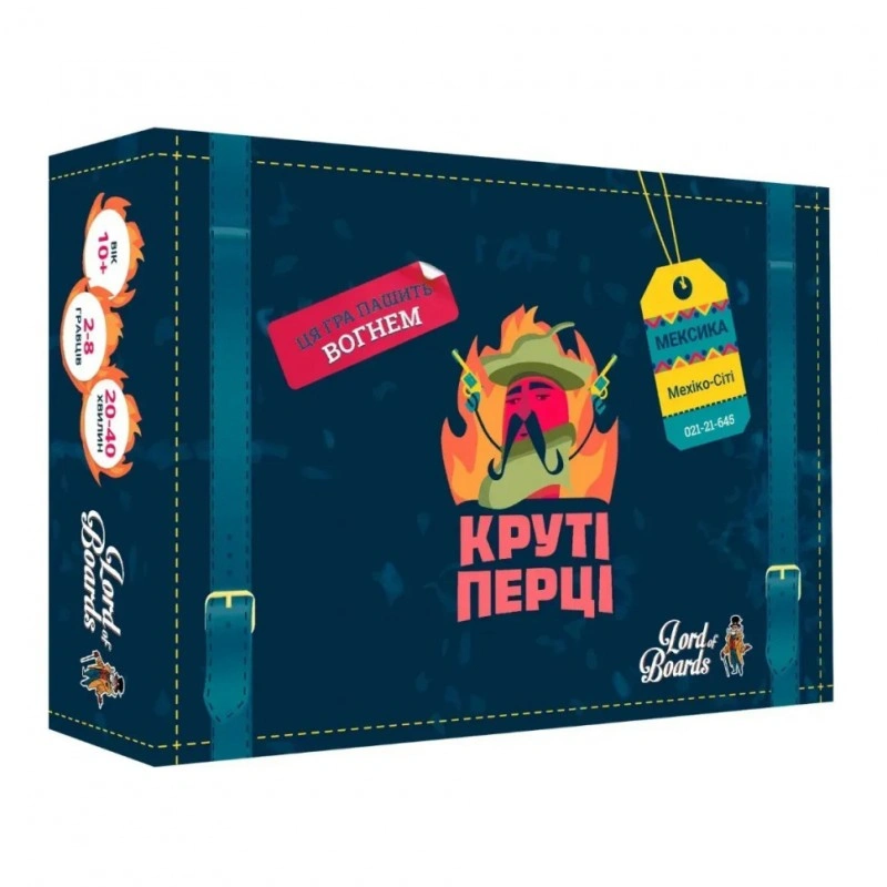 Настільна карткова гра «Cool Peppers» LOB2204UA від 2 до 8 гравців