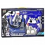 Play set with weapons "Policeman" 333F-1 vest, mask, sound and light effects
