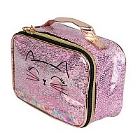 Children's cosmetic bag with print "Cat" T21398, 21x13x12 cm