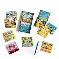 Ubumblebees wooden stencils for kids (PSF094) PSF094 small 12 pcs.