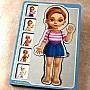 Ubumblebees (PSF025) Ubumblebees wooden human anatomy puzzle - girl (PSF025) PSF025 body structure