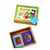 Seguin Board inserts "shapes, colors" (PSD212) PSD212