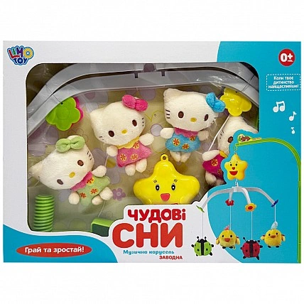 Музичний мобіль на ліжечко "Прекрасні сни" D089-90-1