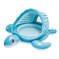 Children's inflatable pool "Turtle" 48677 size 218x206x97cm