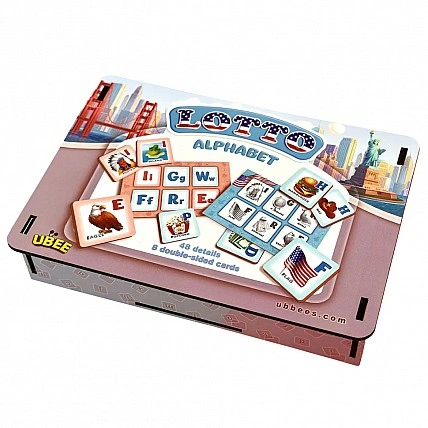 Американський алфавіт Дитяча лотерея PSD291