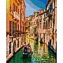 Diamond mosaic "Along the canals of Venice" Brushme DBS1023 40x50 cm