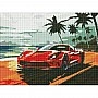 Diamond mosaic "A trip along the coast" AMO8176, 30x40 cm