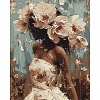 Painting by numbers "Flowering" KHO8437 40x50cm