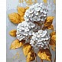 Painting by numbers "Golden hydrangea" ©victoria_art KHO3310, 40x50 cm
